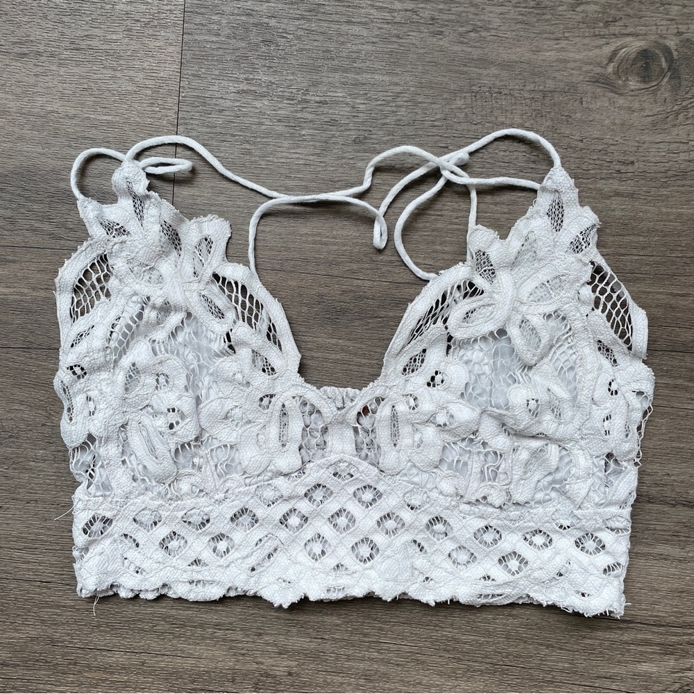 Free people Adella Bralette stone color